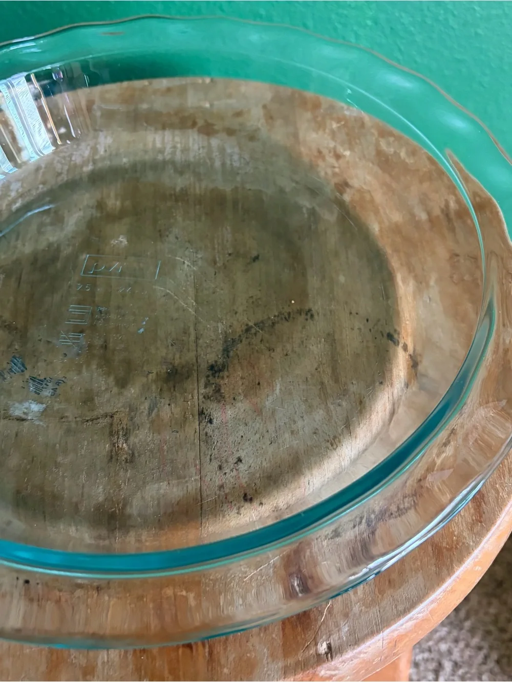 Pyrex vintage clear